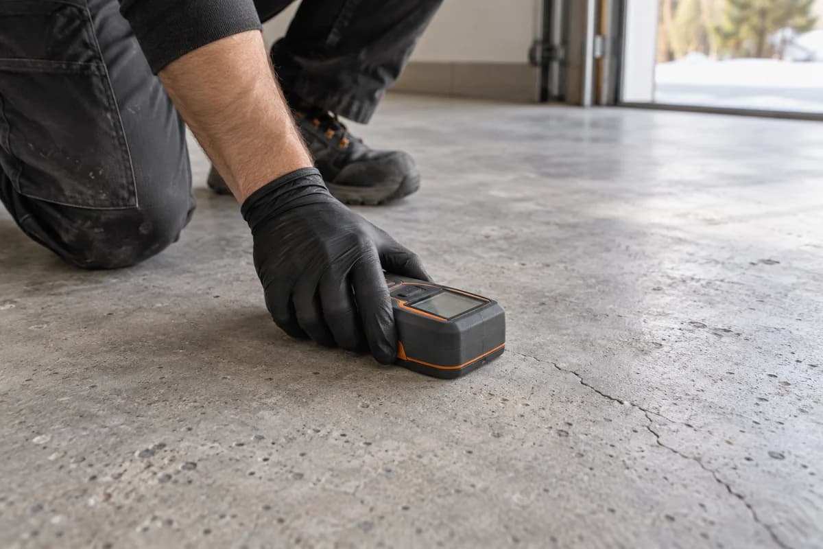 Humidité du béton : ce qu’il faut vérifier avant l’époxy